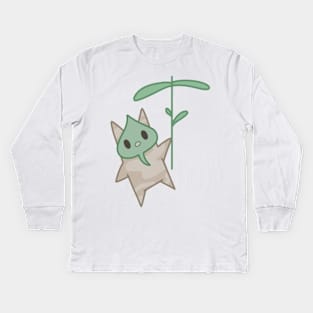 Flying Forest Spirit Kids Long Sleeve T-Shirt